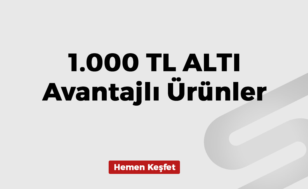 1000 TL ve Altı Ürünler - Avantajlı Ürünler