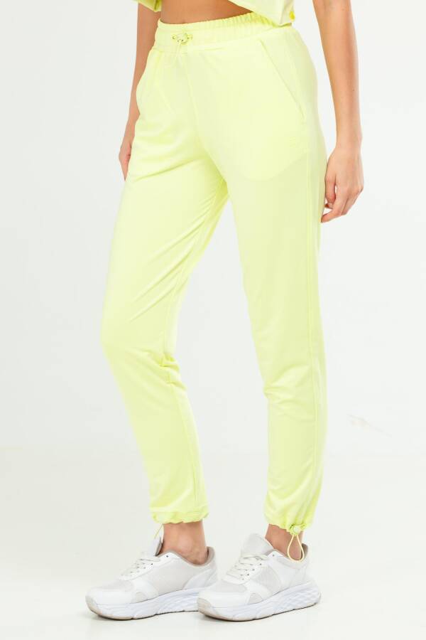 Açık Yeşil Regular Lastik Paça Kadın Eşofman Alt sd1002 - Speedlife (1)