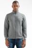 Antrasit Regular Kapitone Dik Yaka Erkek Sweatshirt XC2165 