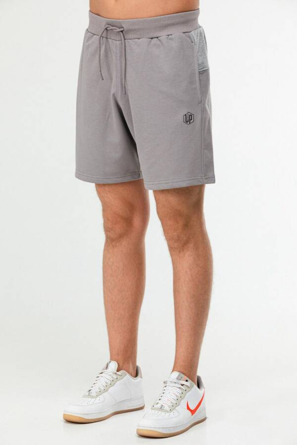 Antrasit Regular Pamuklu Erkek Şort xe0308 - Speedlife