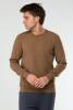 Camel Regular Pamuklu O Yaka Basic Erkek Sweatshirt xc2381 