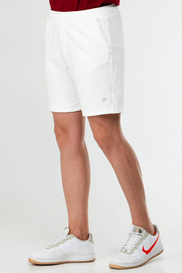 Ekru Regular Pamuklu Erkek Şort xe0304 - Speedlife (1)