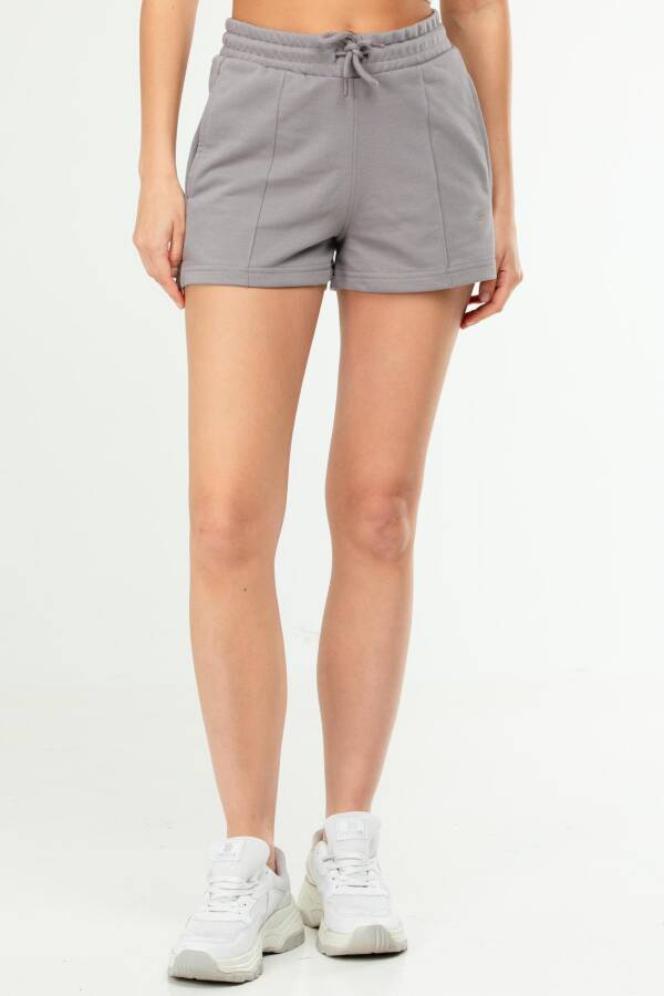 Füme Basic Pamuklu Yüksek Bel Kadın Şort SE0152 - Speedlife