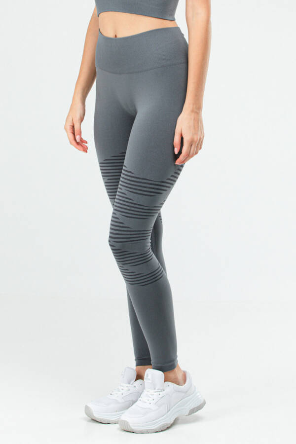 Füme Slim Fit Toparlayıcı Seamless Kadın Tayt ssd0025 - Speedlife (1)