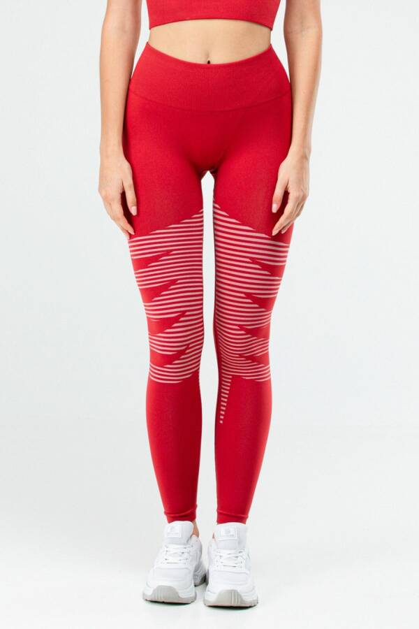 Gül Kurusu Slim Fit Toparlayıcı Seamless Kadın Tayt ssd0025 - Speedlife