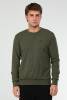 Haki Regular Pamuklu O Yaka Basic Erkek Sweatshirt xc2381 