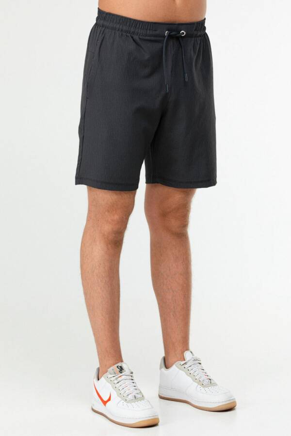 Koyu Antrasit Regular Pamuklu Erkek Şort xe0303 - Speedlife (1)