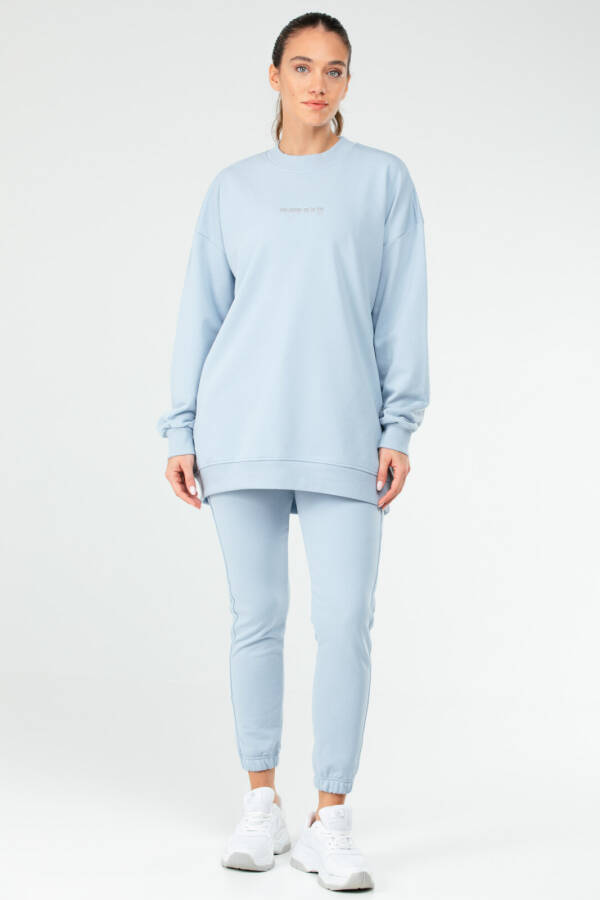 Mavi Regular Pamuklu Bisiklet Yaka Basic Kadın Tunik Takım sa2619 - Speedlife