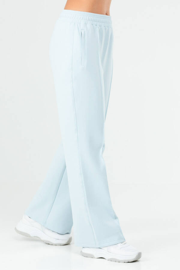 Mavi Regular Pamuklu Geniş Paça Kadın Eşofman Alt sd0939 - Speedlife (1)