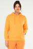 Oranj Oversize Basic Pamuklu Kapüşonlu Kanguru Cep Kadın Sweatshirt SC1242 