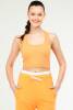 Oranj Slim Fit Basic Kaşkorse Askılı Kolsuz Kadın Crop Top SC1242 