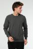 Füme Regular Pamuklu O Yaka Basic Erkek Sweatshirt xc2381 