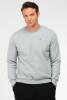 Gri Melanj Regular Pamuklu O Yaka Basic Erkek Sweatshirt xc2372 